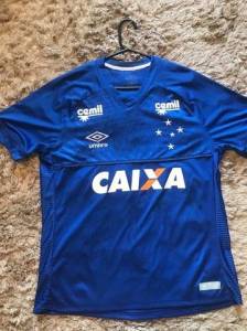 Camisa Cruzeiro 2018 Usada 1x Tamanho M