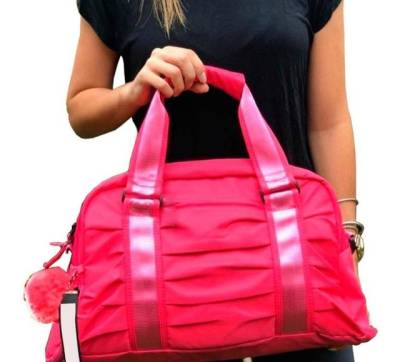 Bolsa Feminina Blogueira Esportiva Fitness Academia Chaveiro