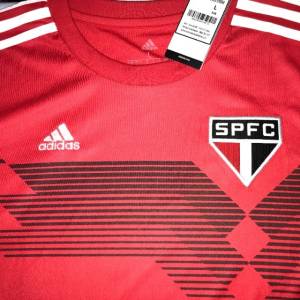 Camisa So Paulo Treino Adidas 70 Anos Feminina