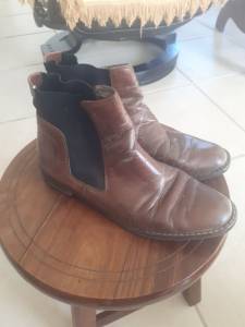 Bota De Couro N36