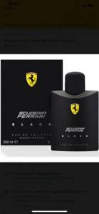 Perfume Ferrari Black 125ml Origonal