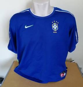 Camisa Azul Seleo Brasileira