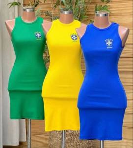 ? Vestido Canelado Brasil br  br