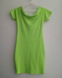 Vestido Verde Neon