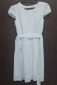 Vestido Branco Linho