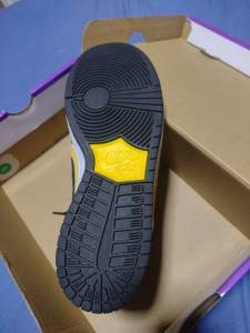 Tnis Sb Dunk High Pro maize And Black Preto/amarelo