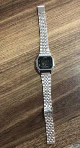 Vendo Relgio Casio Prata Original Semi Novo