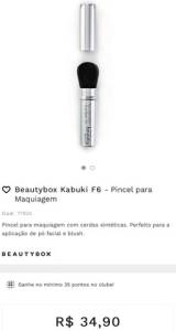 Kit De Pincis De Maquiagem Beauty Box Em Perfeito Estado