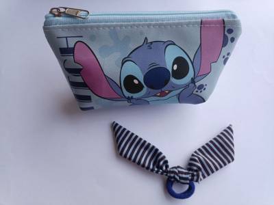 Kit Stitch - lilo Stitch : Necessire + Scrunchie