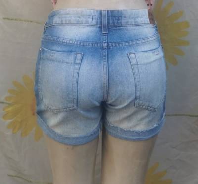 Short Jeans Ysc Com Strass Tam 36