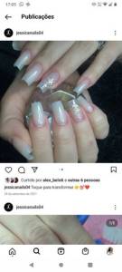 Alongamento De Unhas E Pedicure