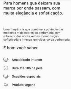 Perfume Masculino Essencial Da Natura