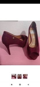 Scarpin Meia Pata Vizano 39