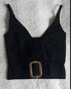 Cropped Preto