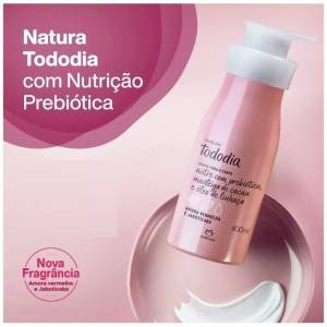 Hidratante O Corpo Amora Vermelha E Jabuticaba Natura Tododia - 400ml