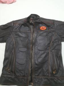 Jaqueta De Couro Legtimo Harley Davidson