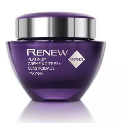 Promoo ! Creme Renew Platinum Noite Elasticidade 55+ , 50g.