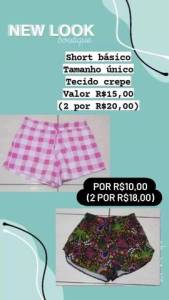 Short Feminino