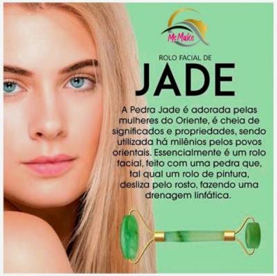 Rolinho Facial De Jade