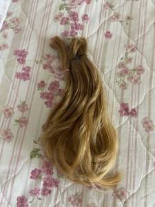 Vendo Cabelo Loiro Virgem