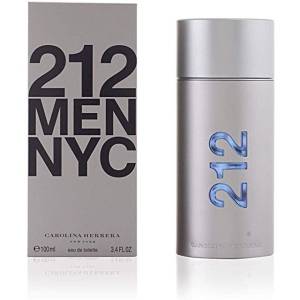 Perfume Carolina Herrera 212 Men Eau De Toilette Masculino 100ml