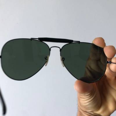 Oculos De Sol Original Ray-ban Aviador Rb3029 Preto