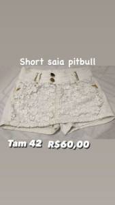 Short Saia Pitbull