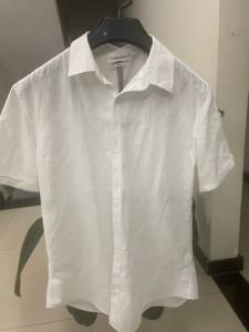 Camisa Calvin Klein Off White (tam M)