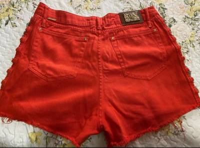 Short Jeans Laranja Lana Perfume Tam 44