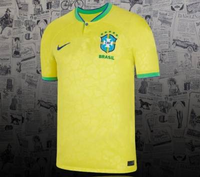 Camisa Seleo Brasileira Copa 2022 Toecedor22235