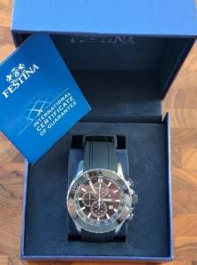 Festina Black Cermic Chronograph