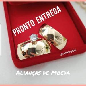 Promoo  Par + Anel Feitas De Moeda Antiga Legtima