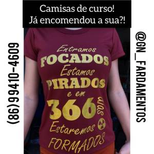 Camisaas De Curso Promoo!! A Partir De 21,99