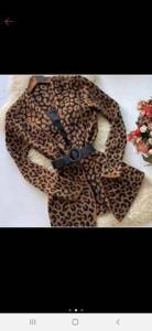 Cardigan Animal Print