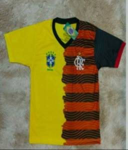 Camisas Do Brasil E Flamengo