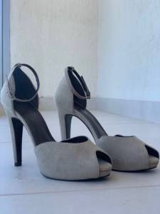 Sapato Peep Toe  Ateen Tam 37 (usado 1x) Salto 12