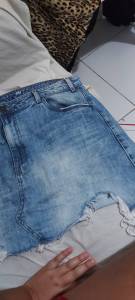 Saia Jeans Tam 48