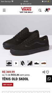 Vans Old Skool Preto