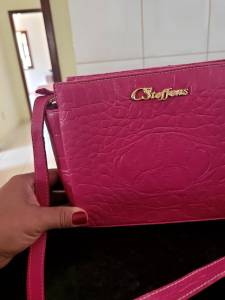 Bolsa De Couro Carmen Steffens.