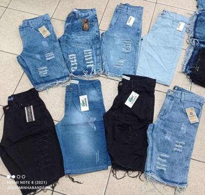 Bermudas Jeans Multimarcas 36 Ao 48