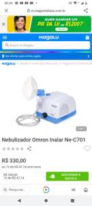 Nebulizador Omron