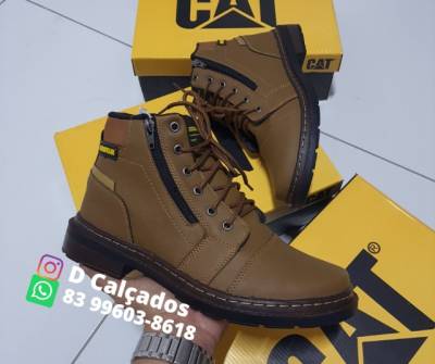 Bota Masculina Caterpillar De Zper N38 Ao N43