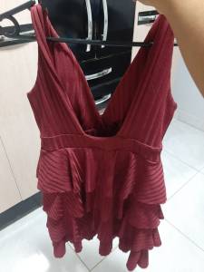 Vestido Vermelho Elegante