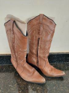 Bota Texana - Black Horse - Tamanho 34