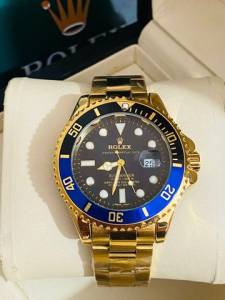 Rolex Deluxe Coroa Giratria, Calendrio Em Alto Relevo