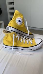 All Star Amarelo Usado Uma Vez