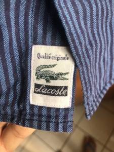 Camisa Lacoste N38