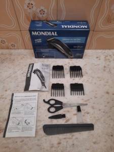 Mquina De Cortar Cabelo Mondial 110v 8 Acessrios- Cr-02