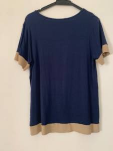 Blusa De Malha Com Suede