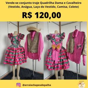 Trajes Juninos Dama Cavalheiro